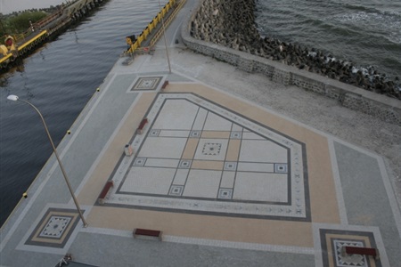 Przebudowa dróg wewnętrznych rybackiego portu wraz z zagospodarowaniem terenu w Darłówku